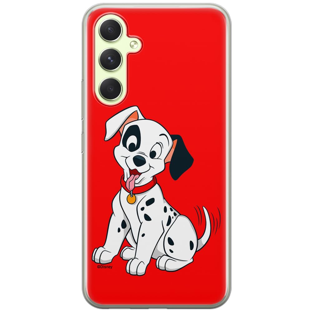 ERT GROUP mobile phone case for Samsung A54 5G original and officially Licensed Disney pattern Dalmatian 006 optimally adapted to the shape of the mobile phone, case made of TPU