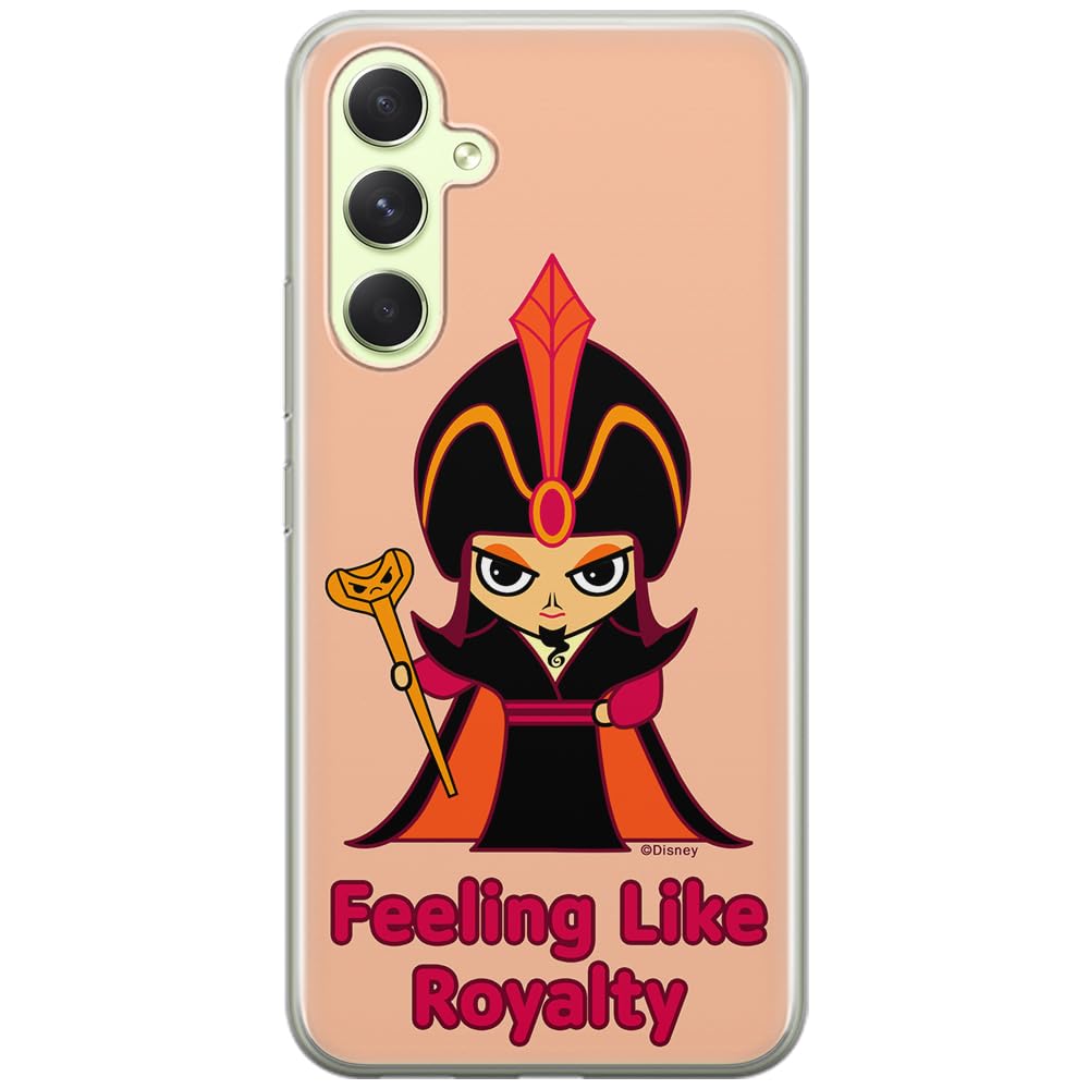 ERT GROUP mobile phone case for Samsung A54 5G original and officially Licensed Disney pattern Jafar 001 optimally adapted to the shape of the mobile phone, case made of TPU