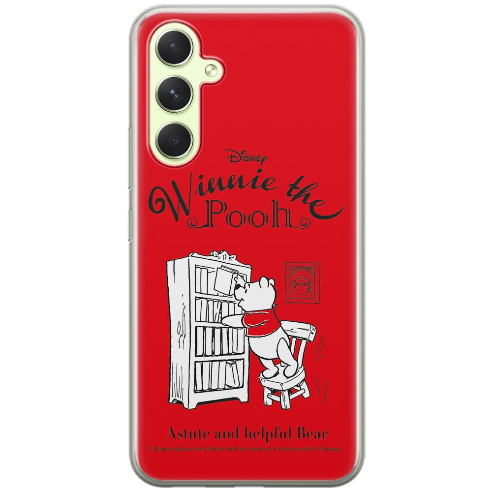 ERT GROUP mobile phone case for Samsung A54 5G original and officially Licensed Disney pattern Winnie the Pooh & Friends 018 optimally adapted to the shape of the mobile phone, case made of TPU