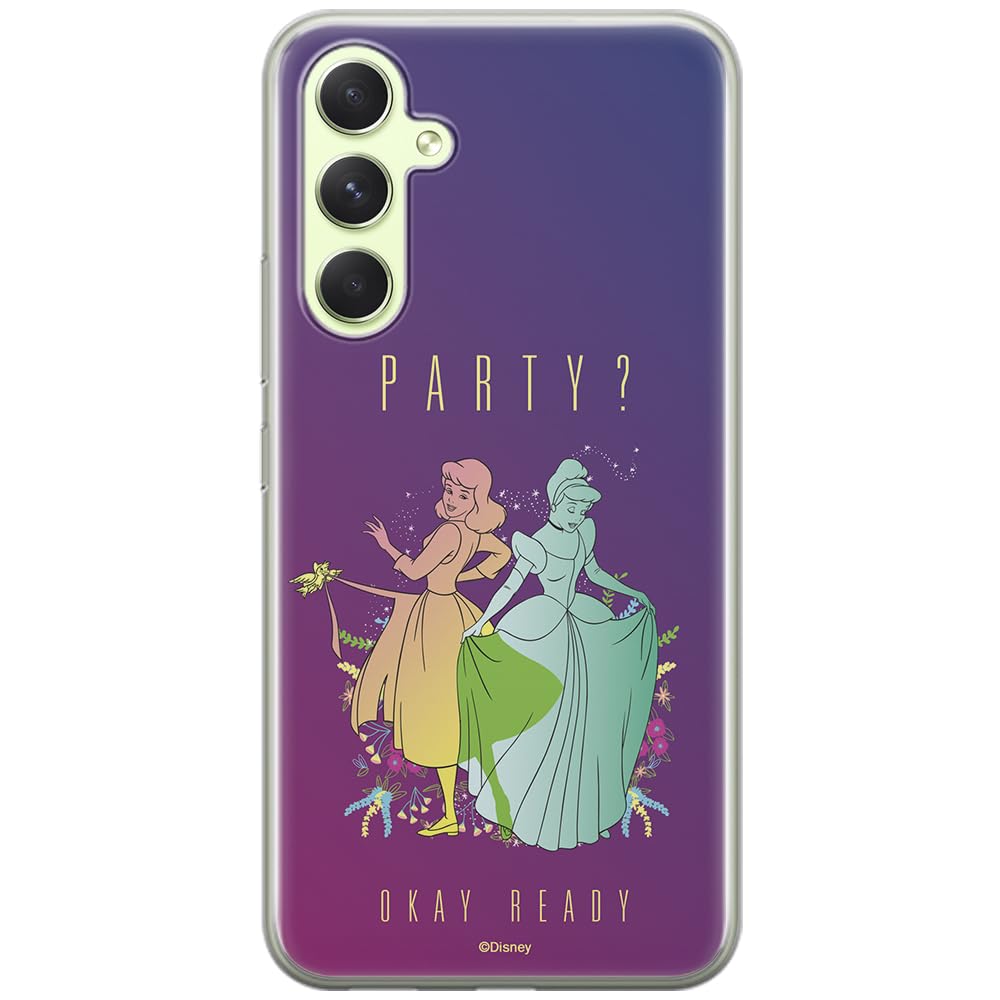 ERT GROUP mobile phone case for Samsung A54 5G original and officially Licensed Disney pattern Cindrella 002 optimally adapted to the shape of the mobile phone, case made of TPU