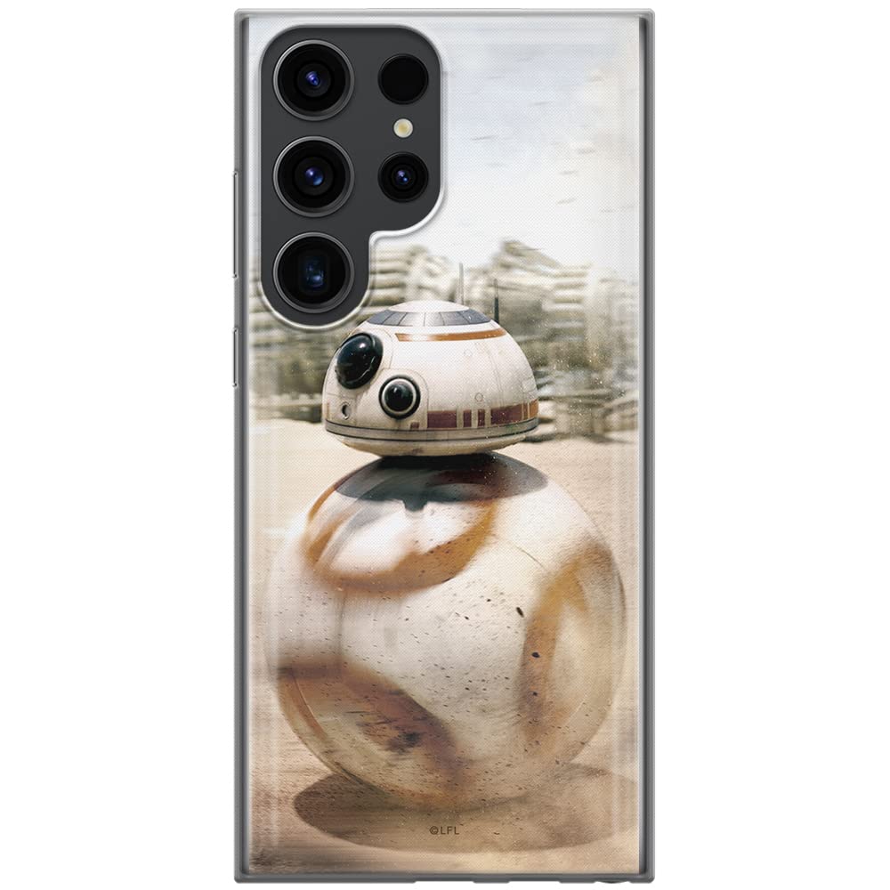 ERT GROUP mobile phone case for Samsung S23 ULTRA original and officially Licensed Star Wars pattern BB 8 001 optimally adapted to the shape of the mobile phone, case made of TPU