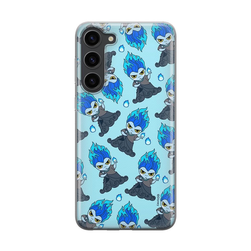 ERT GROUP mobile phone case for Samsung S23 PLUS original and officially Licensed Disney pattern Hades 002 optimally adapted to the shape of the mobile phone, case made of TPU