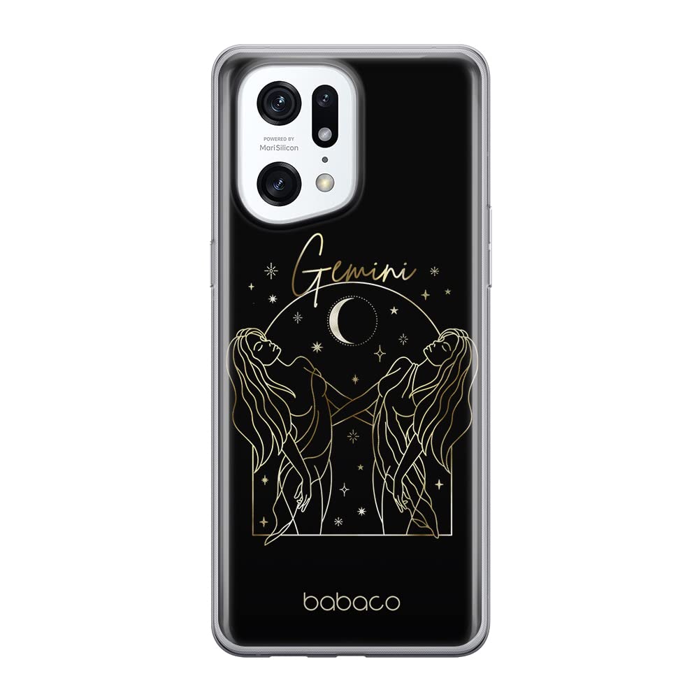 Babaco ERT GROUP mobile phone case for Oppo FIND X5 PRO original and officially Licensed pattern Zodiac Woman 003 optimally adapted to the shape of the mobile phone, case made of TPU