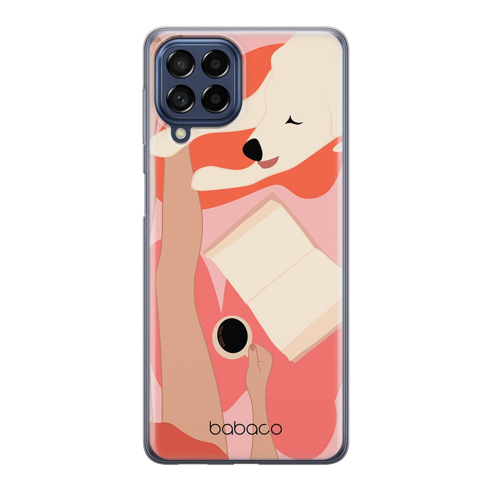 Babaco ERT GROUP mobile phone case for Samsung M53 5G original and officially Licensed pattern Dogs 002 optimally adapted to the shape of the mobile phone, case made of TPU