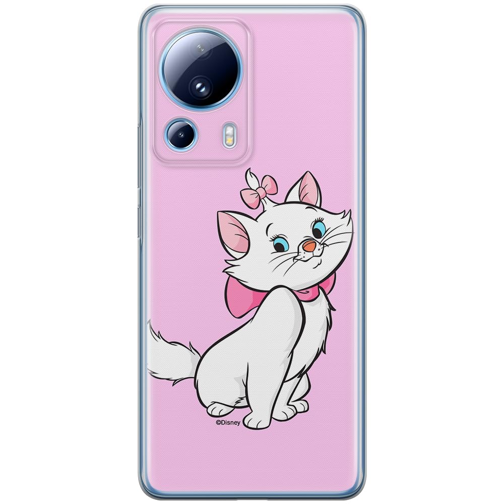 ERT GROUP mobile phone case for Xiaomi 13 LITE/CIVI 2 original and officially Licensed Disney pattern Marie 007 optimally adapted to the shape of the mobile phone, case made of TPU