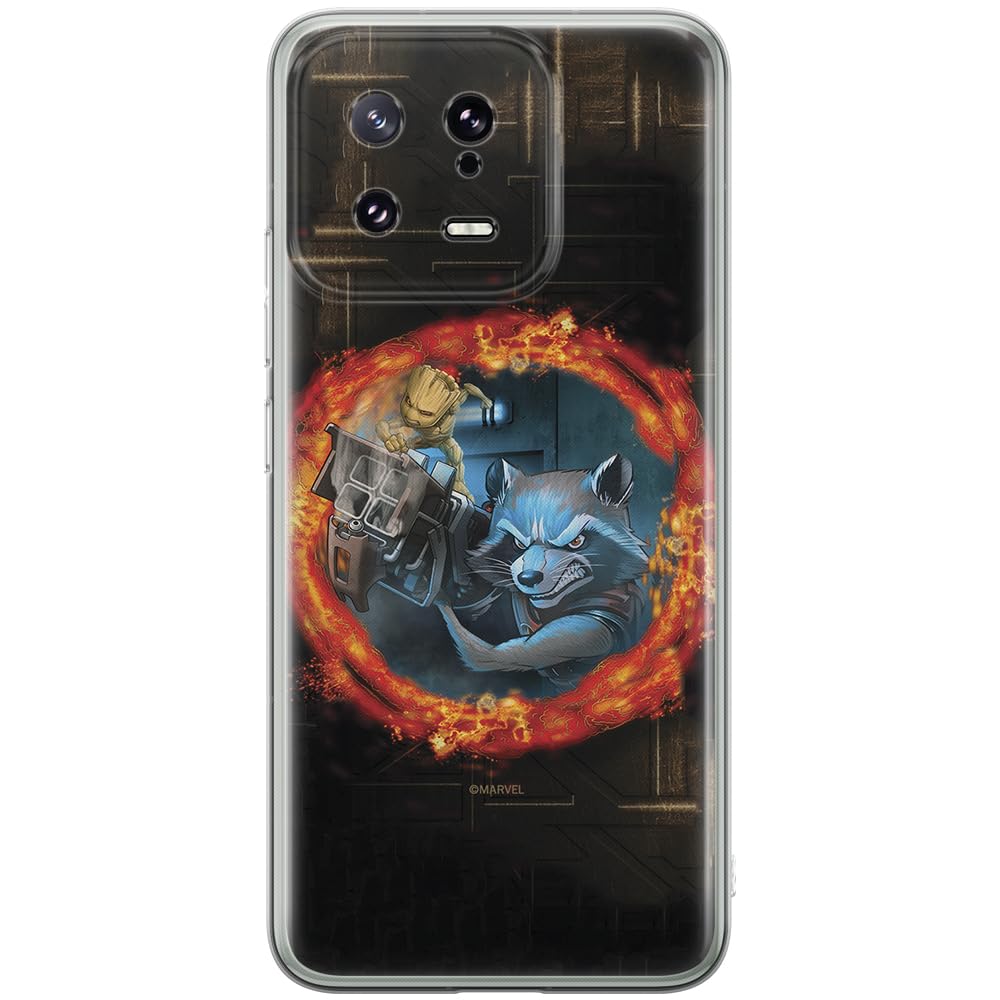 ERT GROUP mobile phone case for Xiaomi 13 original and officially Licensed Marvel pattern Guardians of the Galaxy 008 optimally adapted to the shape of the mobile phone, case made of TPU