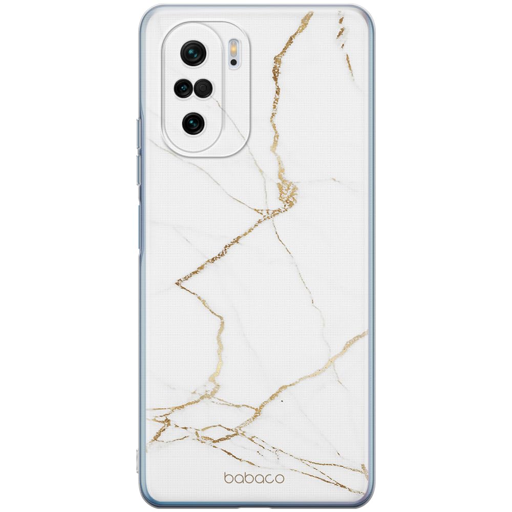 Babaco ERT GROUP mobile phone case for Xiaomi MI 11i/ REDMI K40/K40 PRO/POCO F3/ F3 PRO original and officially Licensed pattern Marble 014 adapted to the shape of the mobile phone, case made of TPU