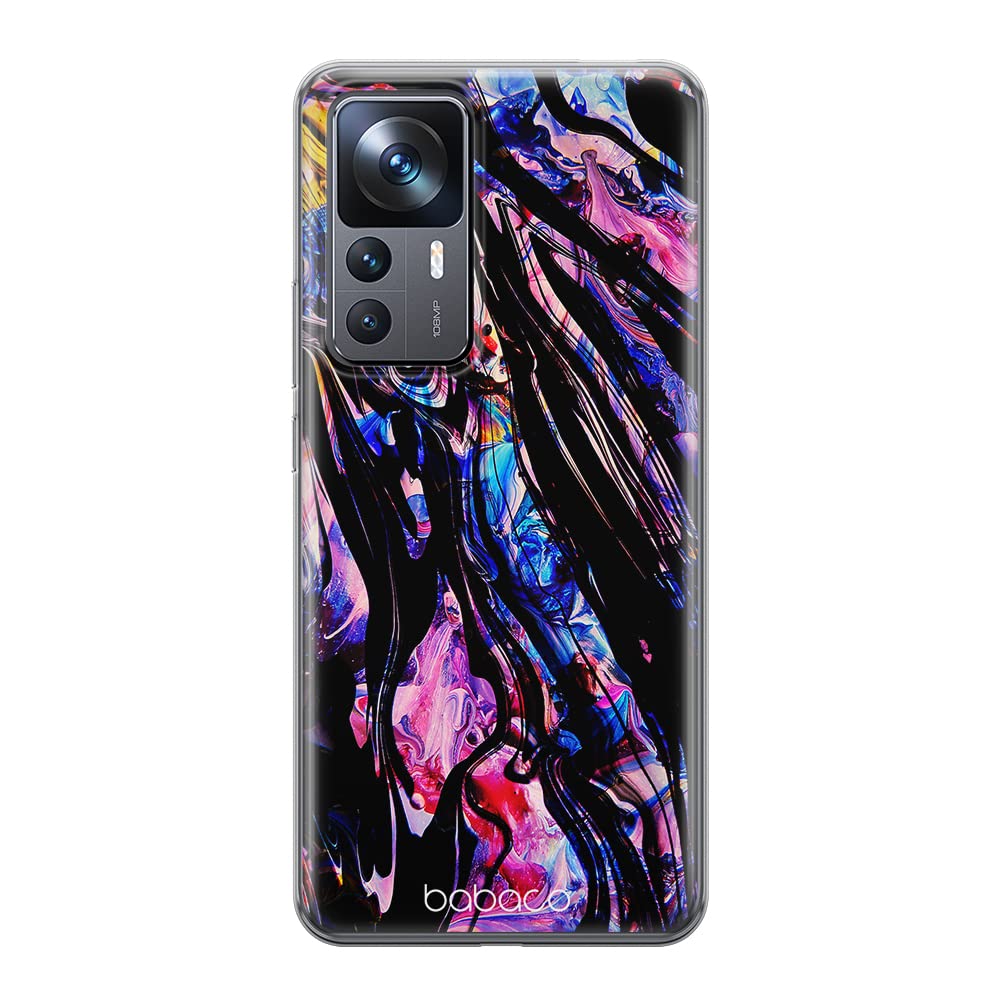 Babaco ERT GROUP mobile phone case for Xiaomi 12T/12T pro/K50 Ultra original and officially Licensed pattern Abstrakt 028 optimally adapted to the shape of the mobile phone, case made of TPU