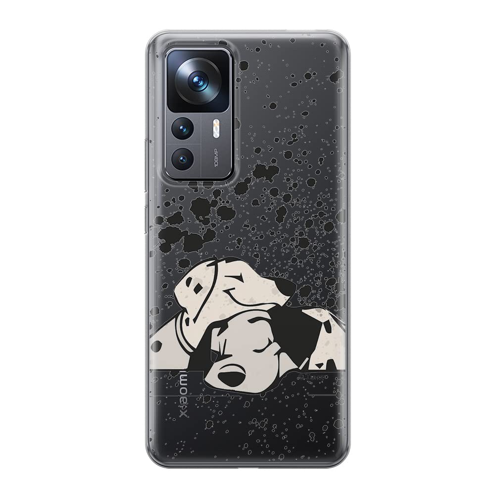 ERT GROUP mobile phone case for Xiaomi 12T original and officially Licensed Disney pattern Dalmatian 001 optimally adapted to the shape of the mobile phone, case made of TPU