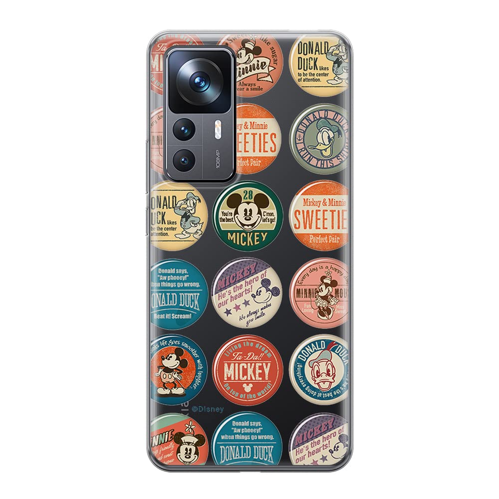 ERT GROUP mobile phone case for Xiaomi 12T original and officially Licensed Disney pattern Dalmatian 001 optimally adapted to the shape of the mobile phone, case made of TPU