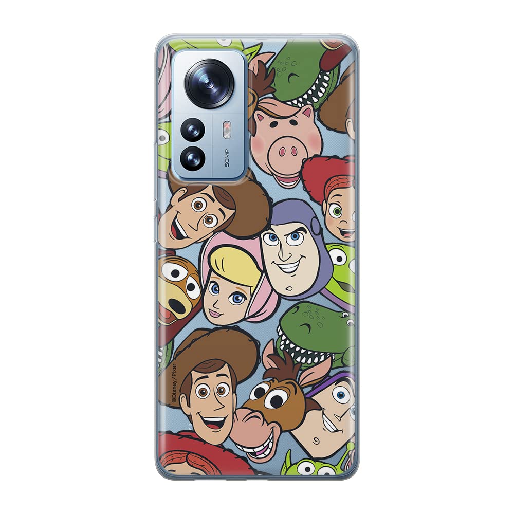 ERT GROUP mobile phone case for Xiaomi 12 PRO original and officially Licensed Disney pattern Toy Story 001 optimally adapted to the shape of the mobile phone, partially transparent