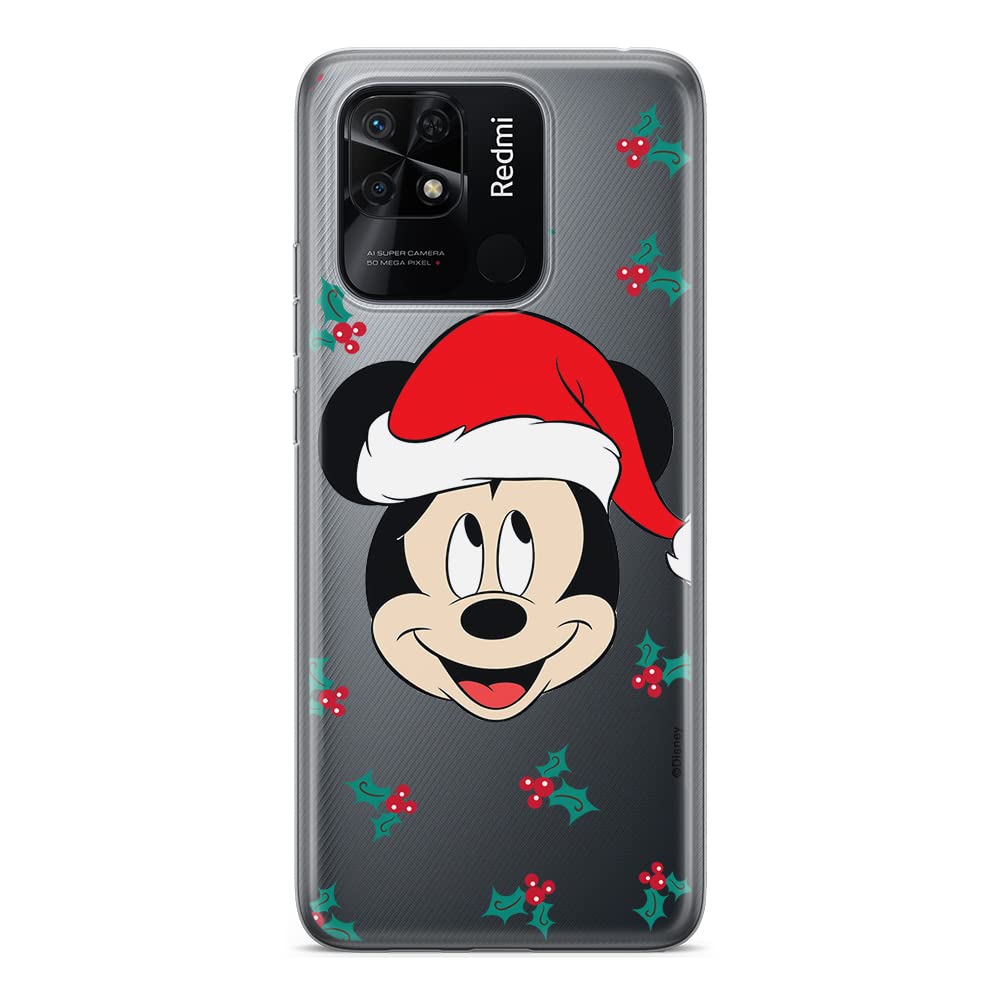 ERT GROUP mobile phone case for Xiaomi REDMI 10C original and officially Licensed Disney pattern Mickey 040 optimally adapted to the shape of the mobile phone, partially transparent