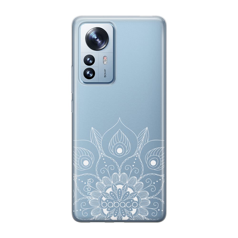 Babaco ERT GROUP mobile phone case for Xiaomi 12 PRO original and officially Licensed pattern Mandalas 008 optimally adapted to the shape of the mobile phone, case made of TPU
