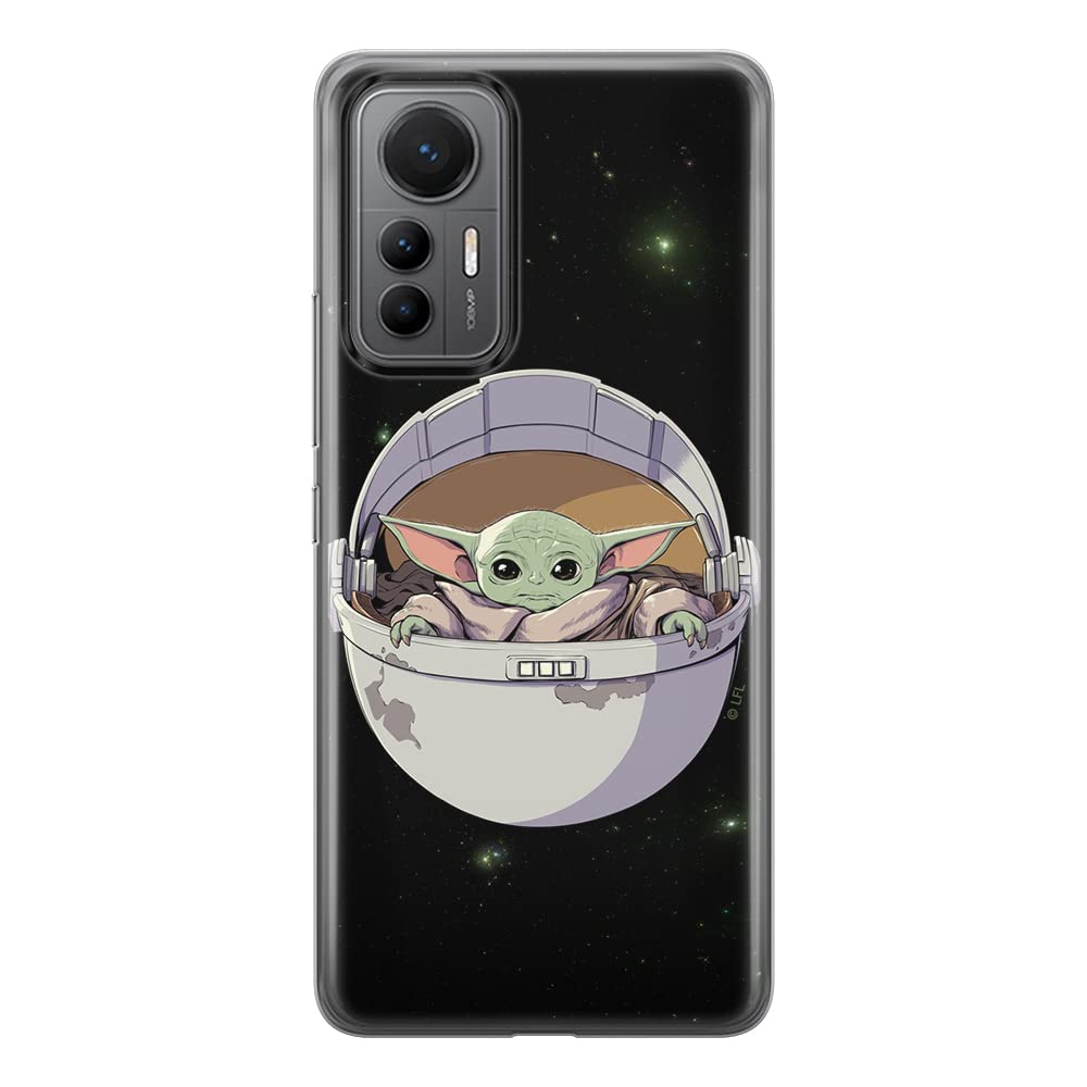 ERT GROUP mobile phone case for Xiaomi MI 12 LITE original and officially Licensed Star Wars pattern Baby Yoda 026 optimally adapted to the shape of the mobile phone, case made of TPU