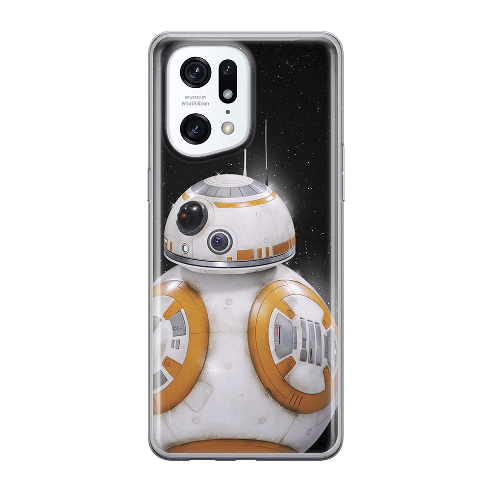 ERT GROUP mobile phone case for Oppo FIND X5 PRO original and officially Licensed Star Wars pattern BB 8 006 optimally adapted to the shape of the mobile phone, case made of TPU