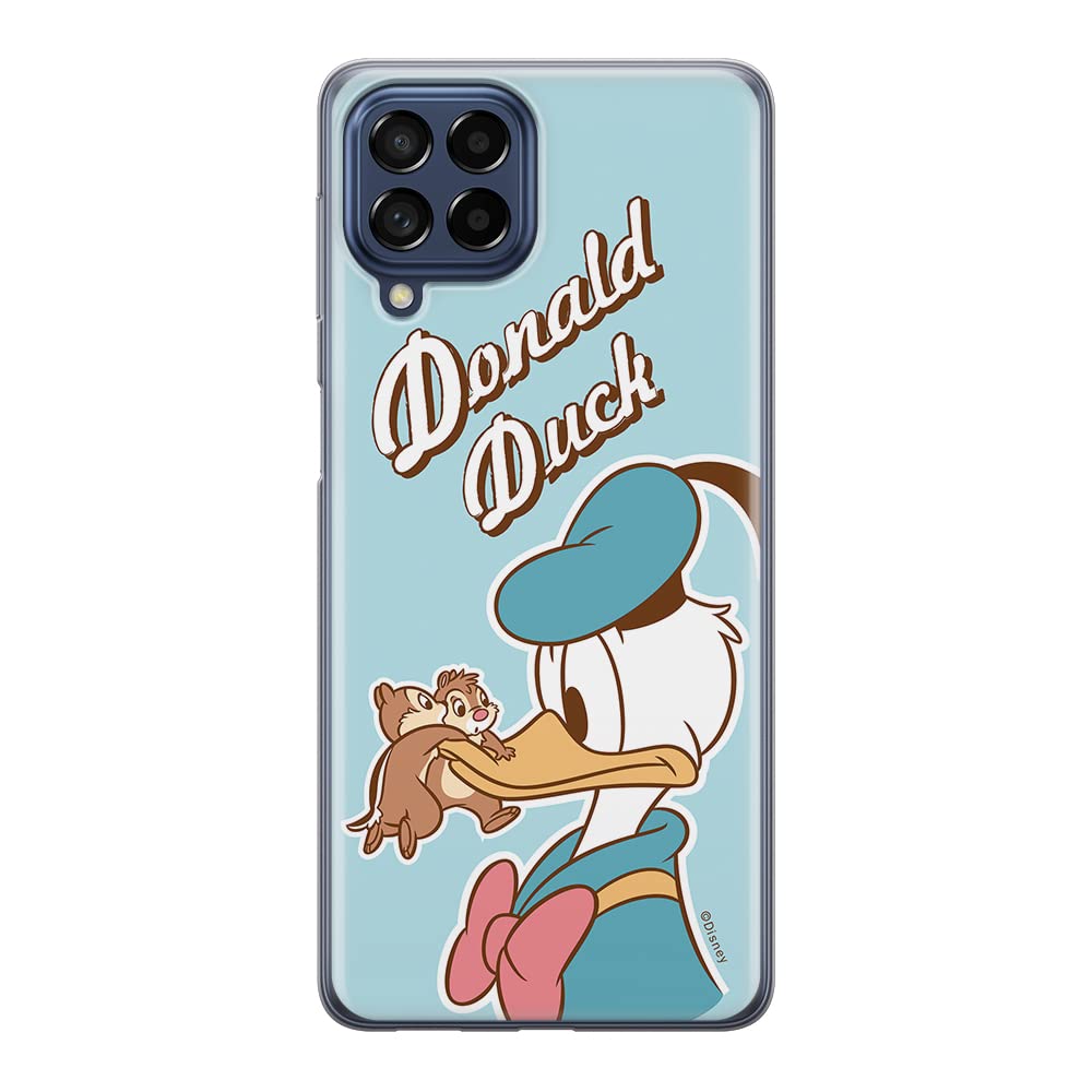 ERT GROUP mobile phone case for Samsung M53 5G original and officially Licensed Disney pattern Donald & Friends 001 optimally adapted to the shape of the mobile phone, case made of TPU