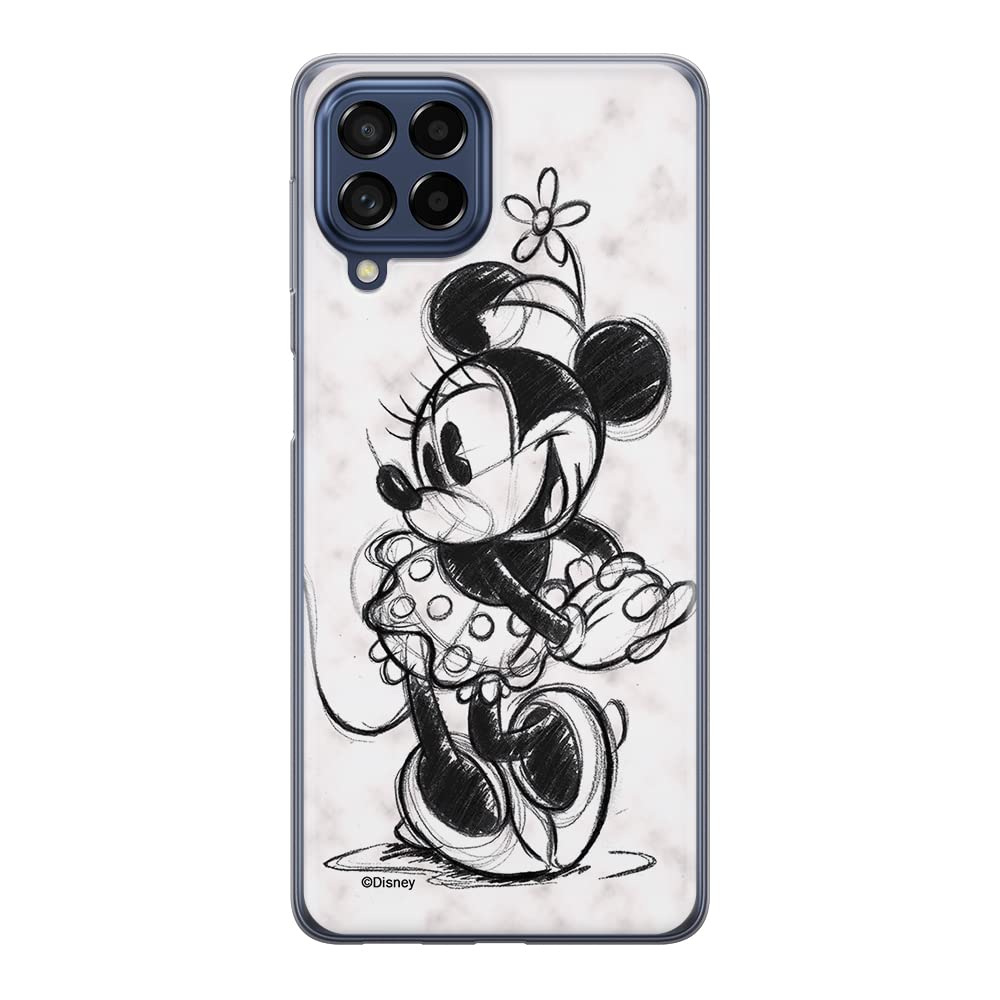 ERT GROUP mobile phone case for Samsung M53 5G original and officially Licensed Disney pattern Minnie 026 optimally adapted to the shape of the mobile phone, case made of TPU