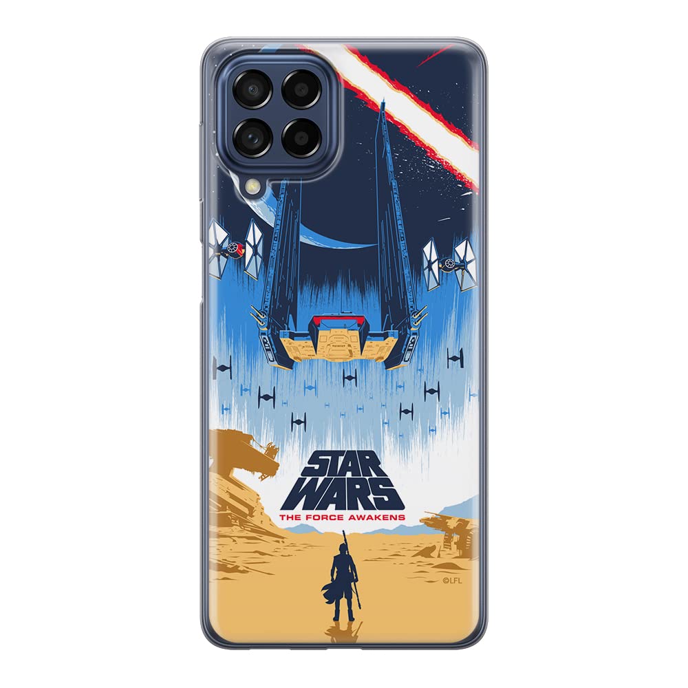 ERT GROUP mobile phone case for Samsung M53 5G original and officially Licensed Star Wars pattern 034 optimally adapted to the shape of the mobile phone, case made of TPU