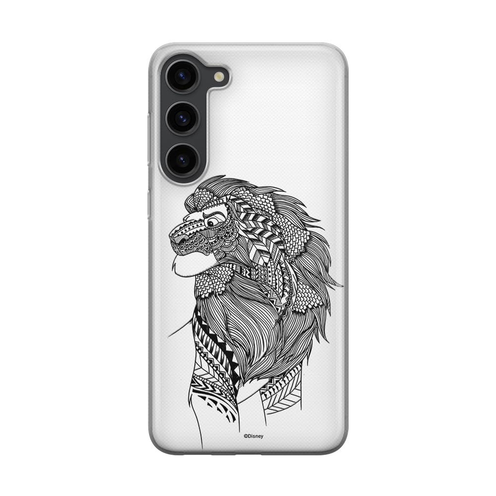 ERT GROUP mobile phone case for Samsung S23 PLUS original and officially Licensed Disney pattern Simba & Friends 006 optimally adapted to the shape of the mobile phone, case made of TPU