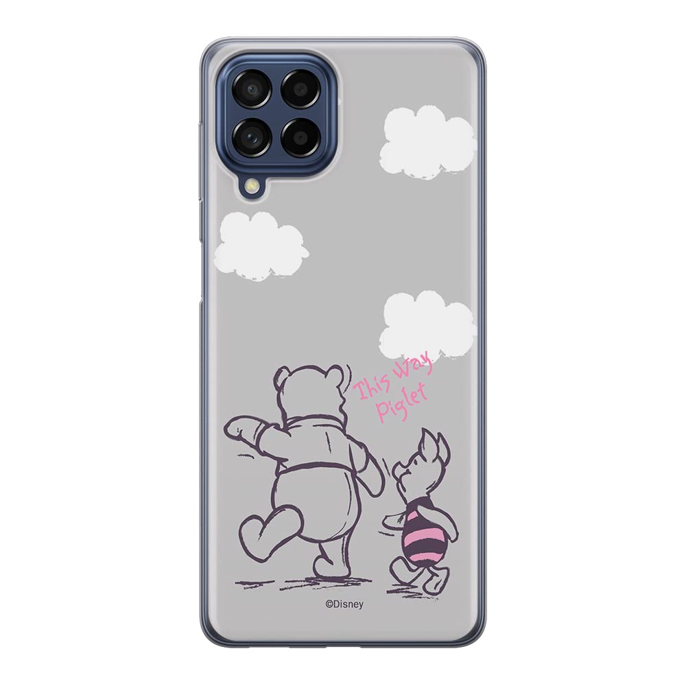 ERT GROUP mobile phone case for Samsung M53 5G original and officially Licensed Disney pattern Winnie the Pooh & Friends 006 optimally adapted to the shape of the mobile phone, case made of TPU