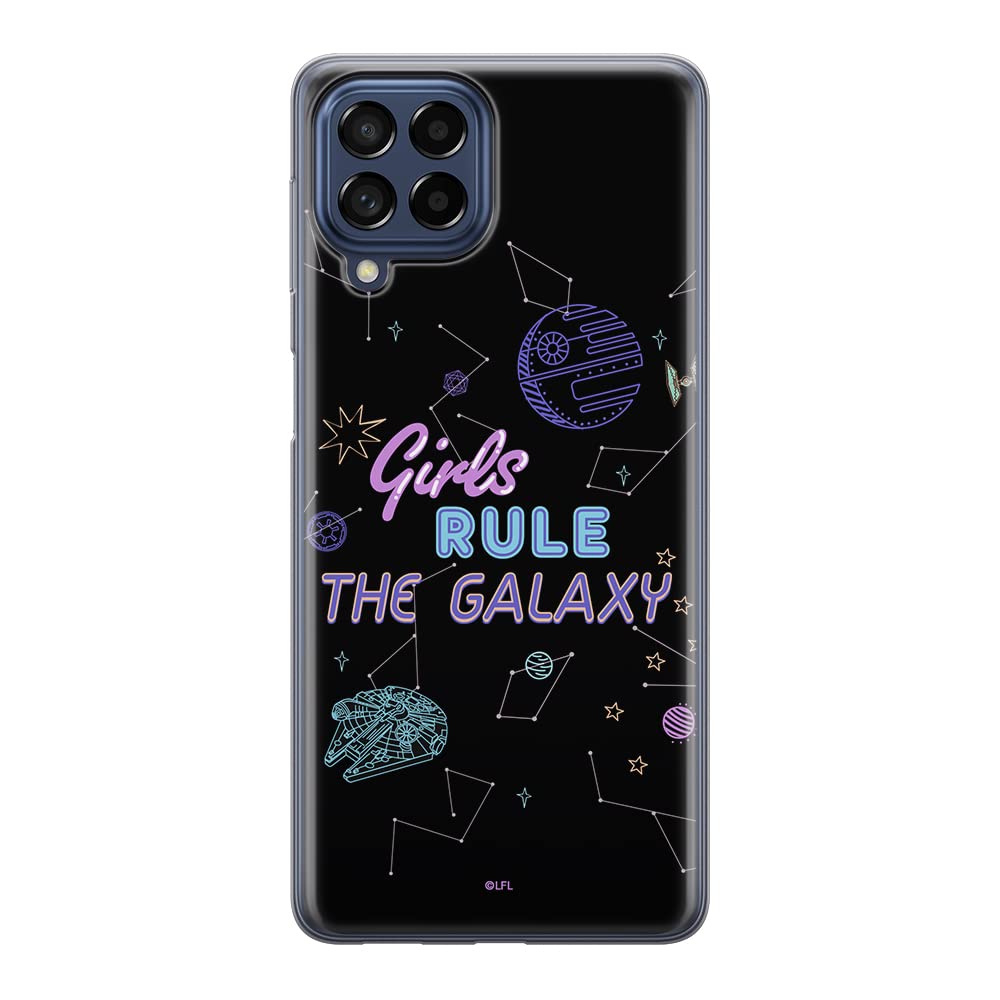 ERT GROUP mobile phone case for Samsung M53 5G original and officially Licensed Star Wars pattern 024 optimally adapted to the shape of the mobile phone, case made of TPU