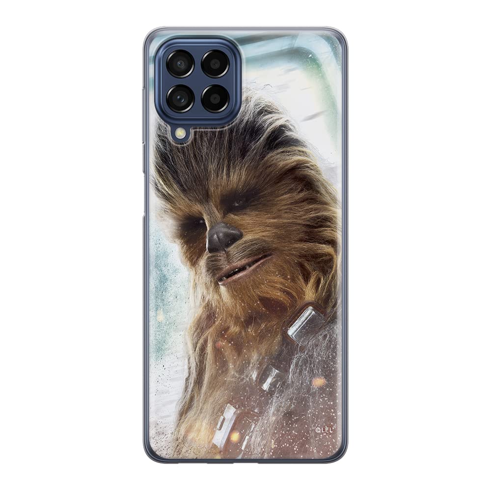 ERT GROUP mobile phone case for Samsung M53 5G original and officially Licensed Star Wars pattern Chewbacca 001 optimally adapted to the shape of the mobile phone, case made of TPU