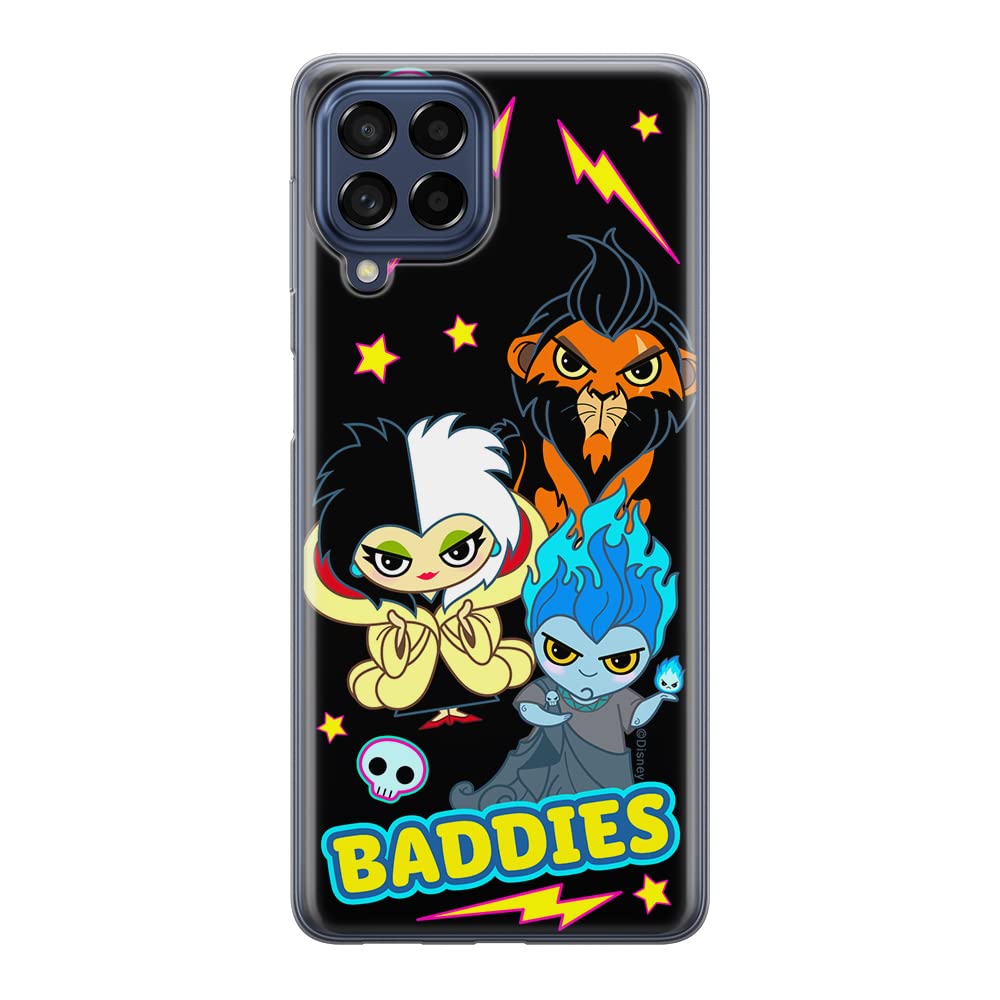 ERT GROUP mobile phone case for Samsung M53 5G original and officially Licensed Disney pattern Disney Villains 004 optimally adapted to the shape of the mobile phone, case made of TPU