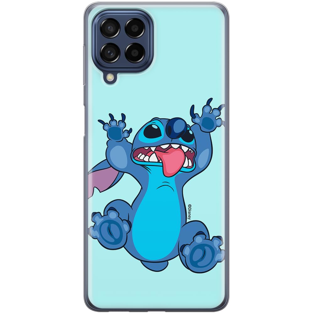 ERT GROUP mobile phone case for Samsung M53 5G original and officially Licensed Disney pattern Stitch 020 optimally adapted to the shape of the mobile phone, case made of TPU