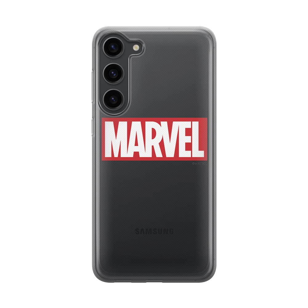 ERT GROUP mobile phone case for Samsung S23 original and officially Licensed Marvel pattern 006 optimally adapted to the shape of the mobile phone, partially transparent