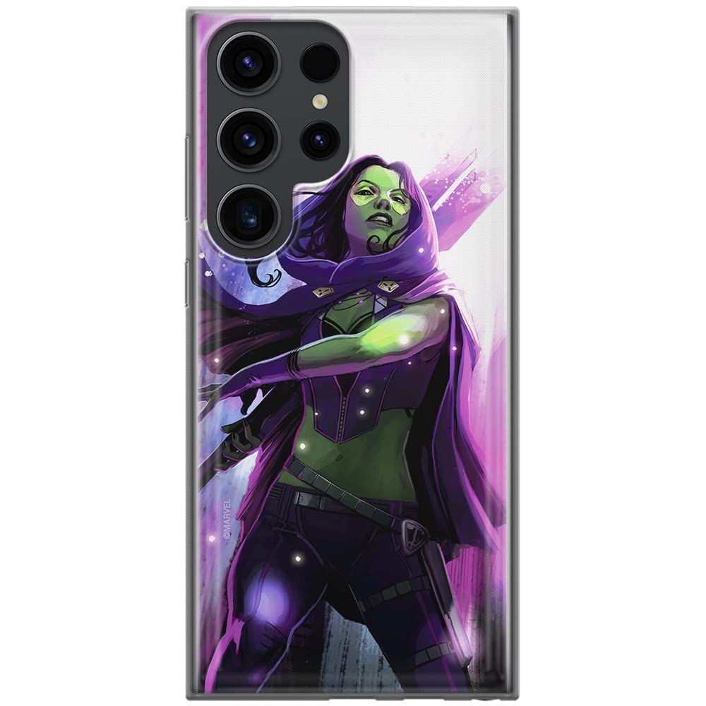 ERT GROUP mobile phone case for Samsung S23 ULTRA original and officially Licensed Marvel pattern Gamora 001 optimally adapted to the shape of the mobile phone, case made of TPU