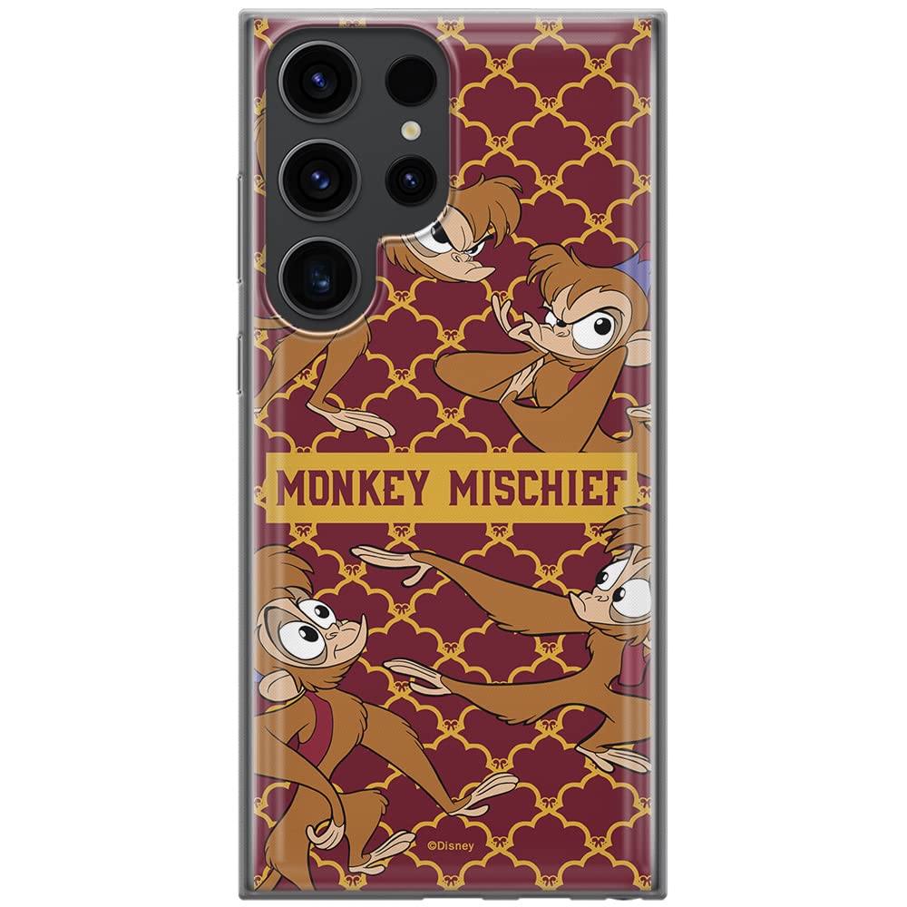 ERT GROUP mobile phone case for Samsung S23 ULTRA original and officially Licensed Disney pattern Abu 002 optimally adapted to the shape of the mobile phone, case made of TPU