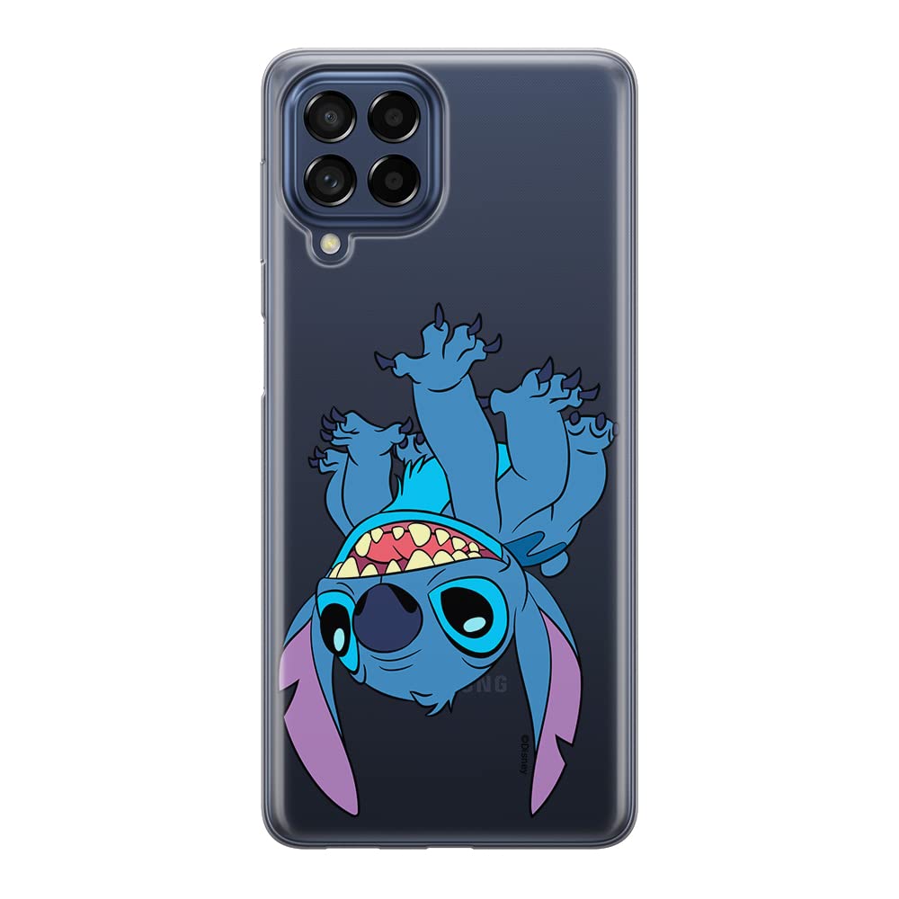 ERT GROUP mobile phone case for Samsung M53 5G original and officially Licensed Disney pattern Stitch 013 optimally adapted to the shape of the mobile phone, partially transparent