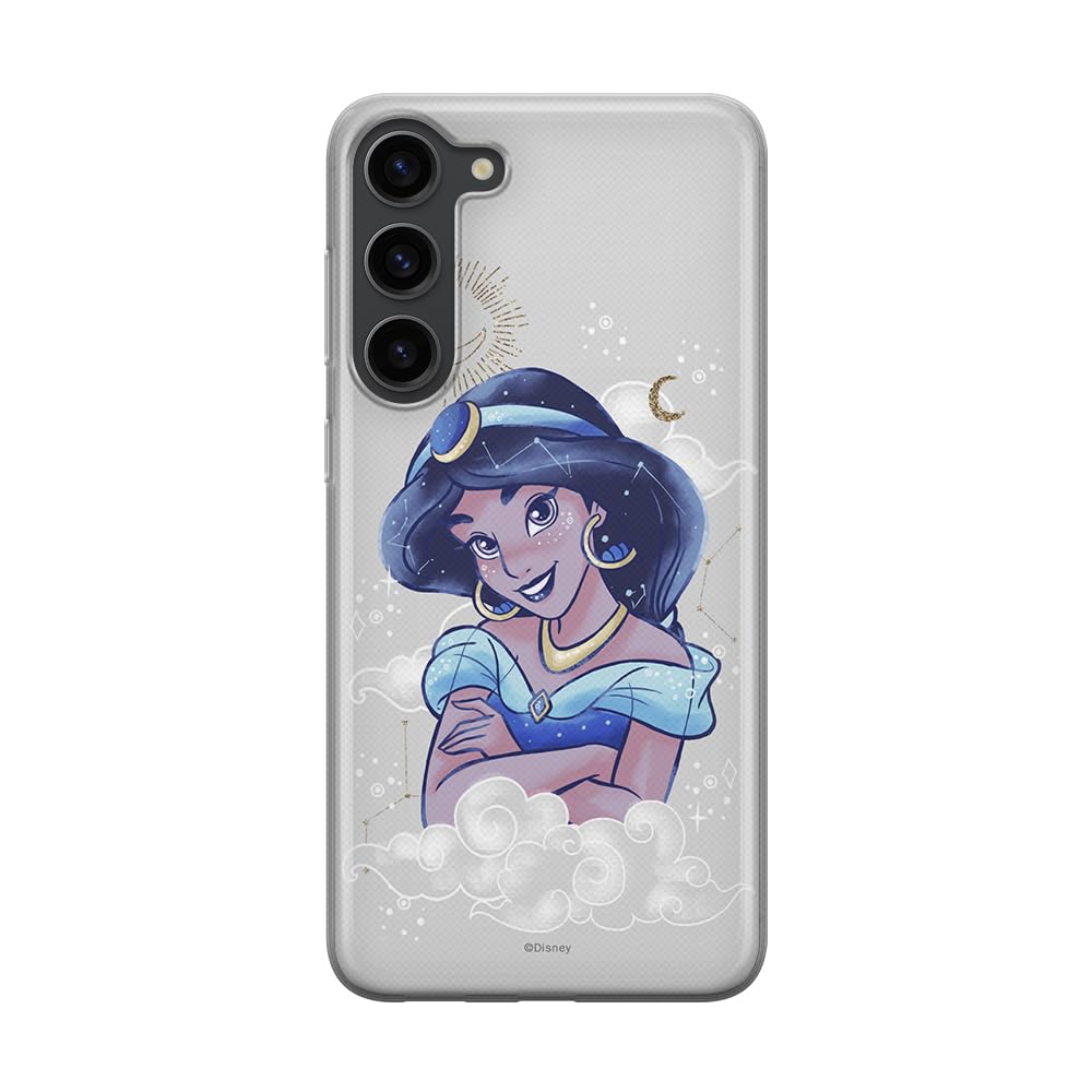 ERT GROUP mobile phone case for Samsung S23 PLUS original and officially Licensed Disney pattern Jasmine 005 optimally adapted to the shape of the mobile phone, case made of TPU