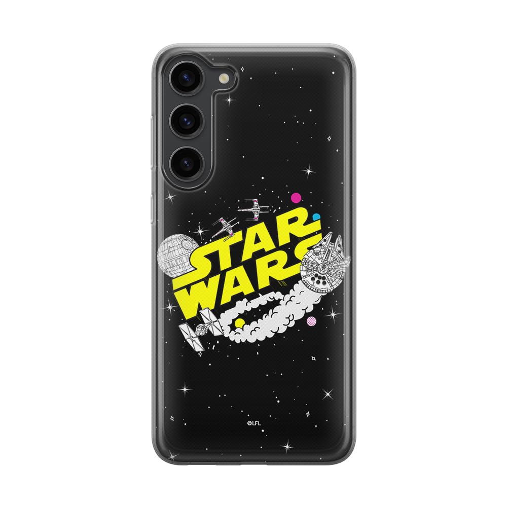 ERT GROUP mobile phone case for Samsung S23 PLUS original and officially Licensed Star Wars pattern 032 optimally adapted to the shape of the mobile phone, case made of TPU