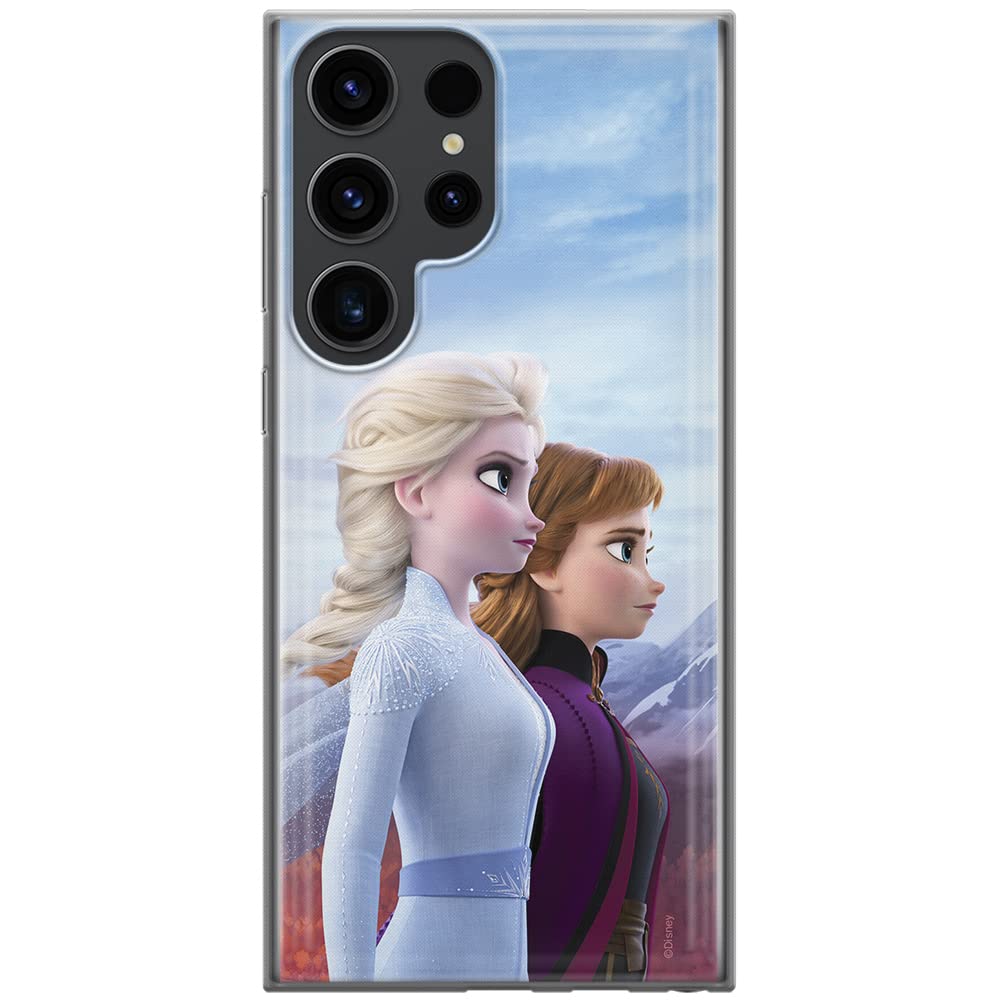 ERT GROUP mobile phone case for Samsung S23 ULTRA original and officially Licensed Disney pattern Frozen 007 optimally adapted to the shape of the mobile phone, case made of TPU