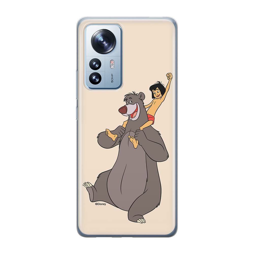 ERT GROUP mobile phone case for Xiaomi 12 / 12X original and officially Licensed Disney pattern Jungle Book 002 optimally adapted to the shape of the mobile phone, case made of TPU