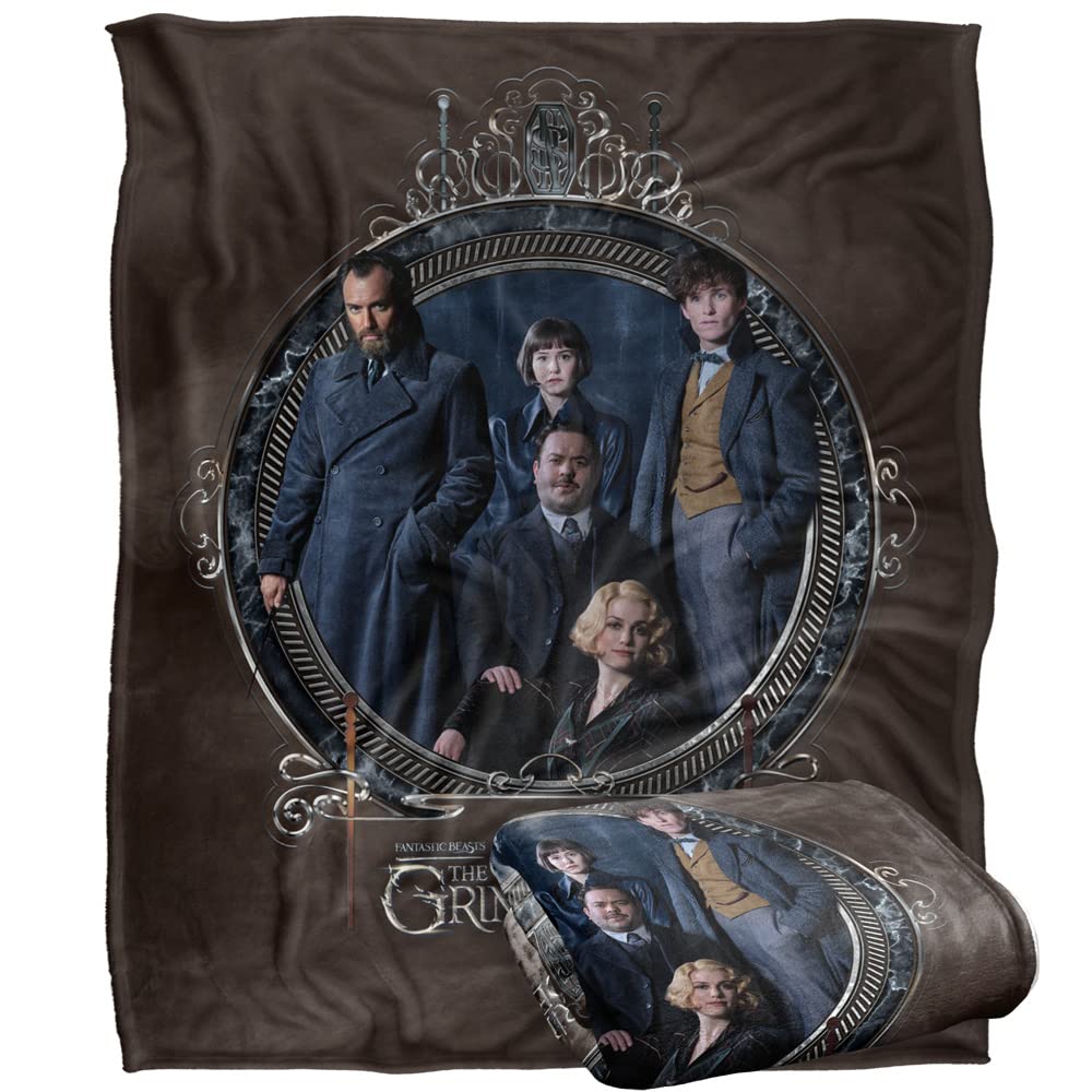 FANTASTIC BEASTS 2 Blanket, 152 x 127 cm Dumbledore's TeamSilky Touch Super Soft Throw Blanket