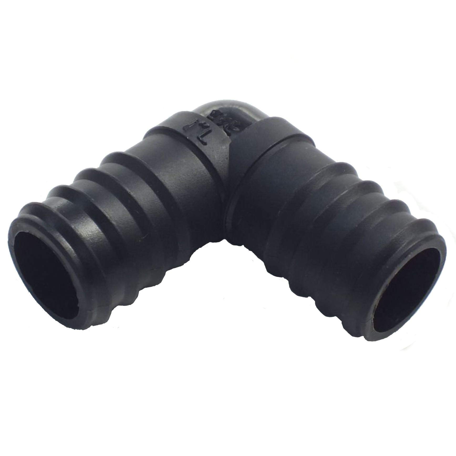 Hortafix Pond Pipe corrugated pipe Elbow 1" 25mm Barbed