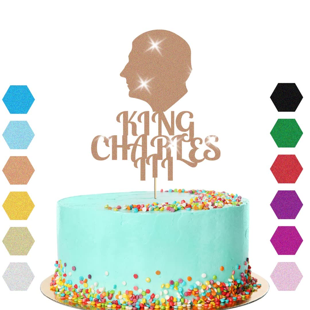 Handmade by Stukk CRD-GENTOPPER0045_Rose Gold Bakeware, Topper, Cake Decoration, Paper