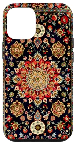 iPhone 14 Stunning Isfahan Persian Rug Design Protective Cover Case