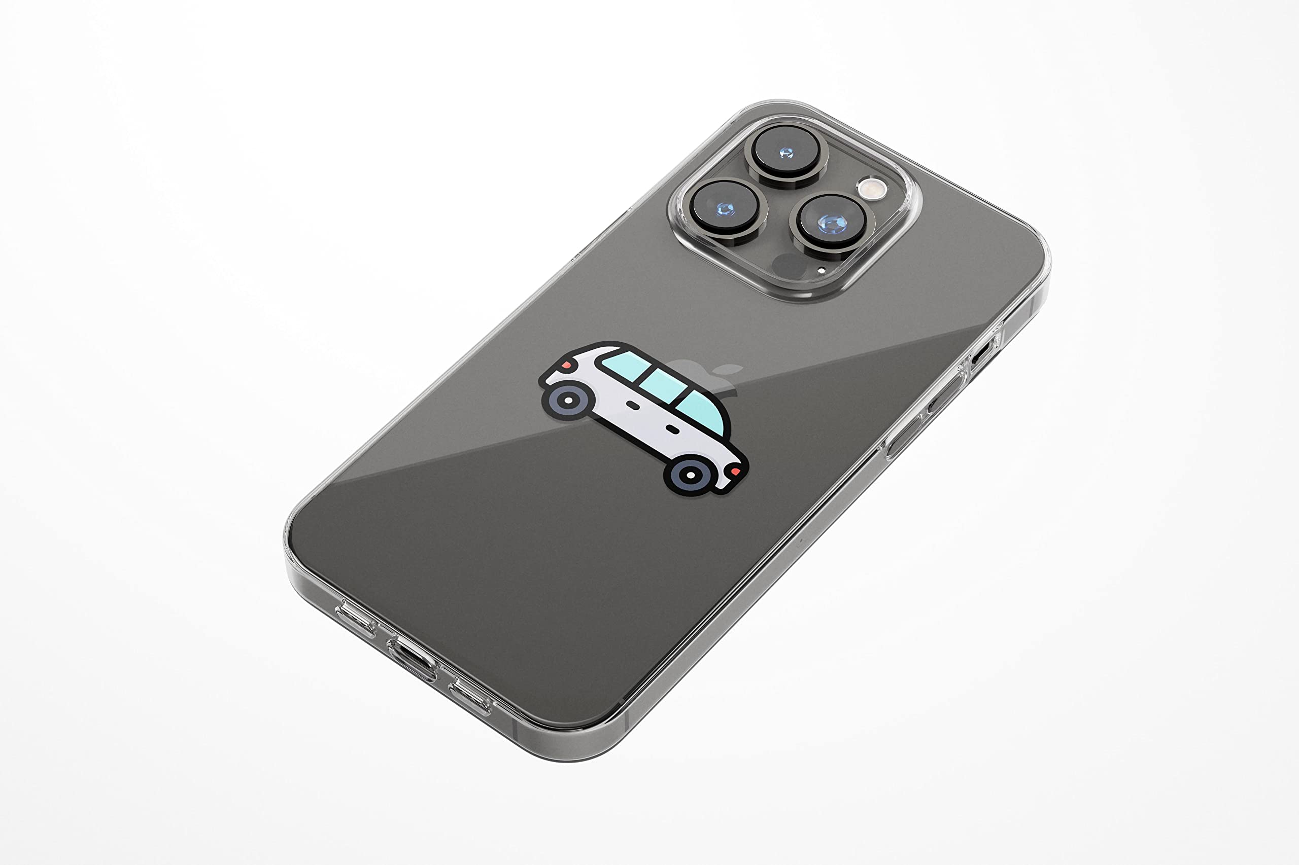 Bonateks, Digital Printed Case Compatible with iPhone 14 Pro Max, Mobile Phone Case, Protective Case, Shockproof, Silicone, Flexible, Transparent Mobile Phone Case