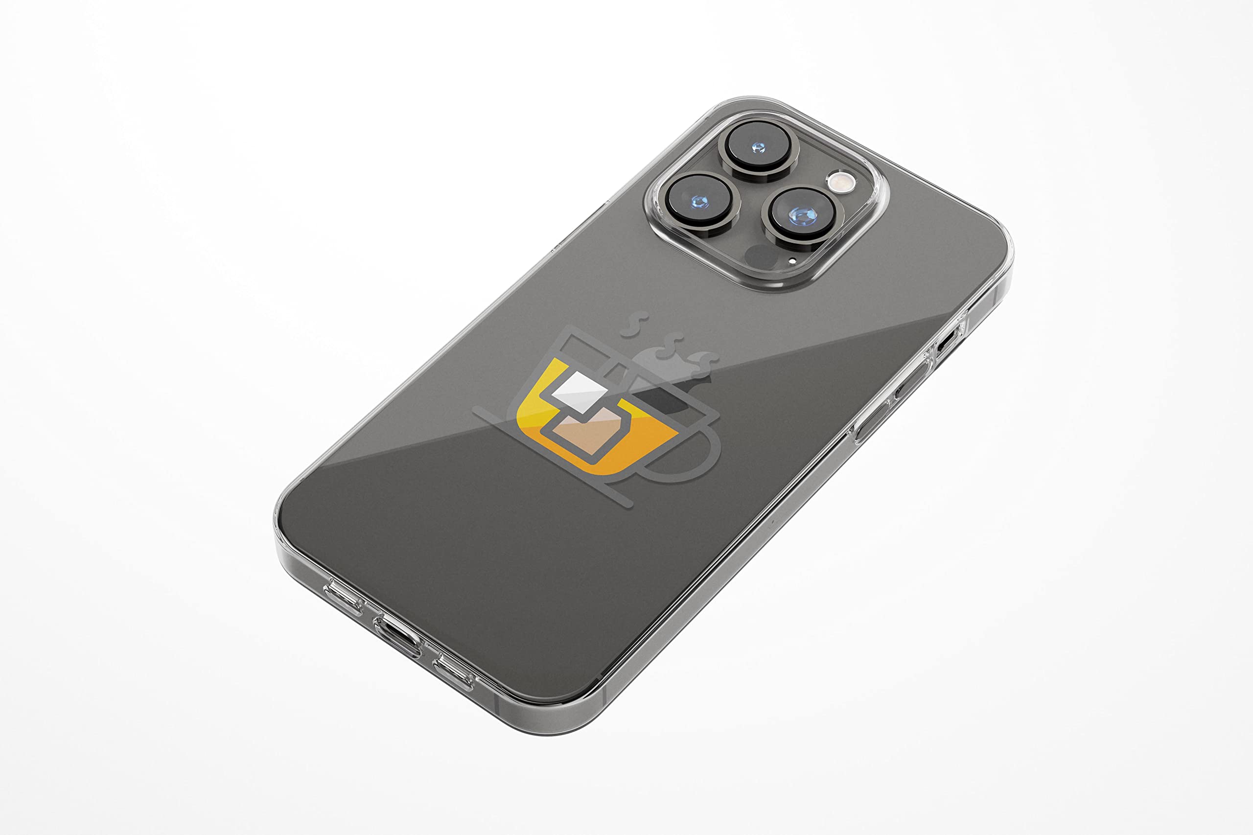 Bonateks, Digital Printed Case Compatible with iPhone 14 Pro, Mobile Phone Case, Protective Case, Shockproof, Silicone, Flexible, Transparent Mobile Phone Case