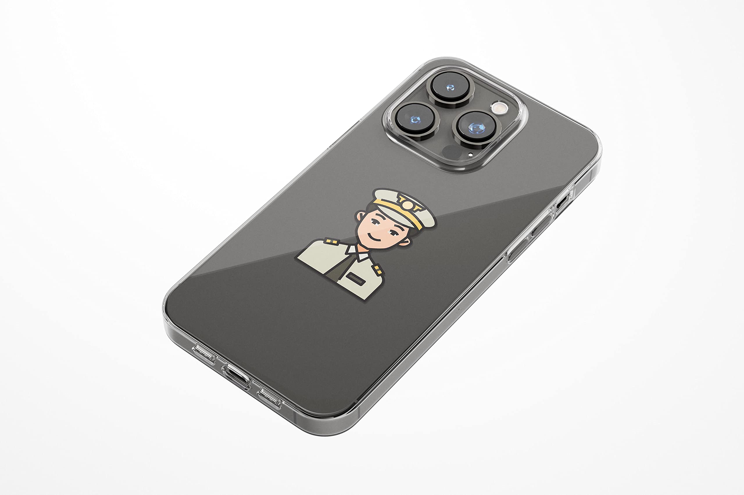 Bonateks, Digital Printed Case Compatible with iPhone 14 Pro Max, Mobile Phone Case, Protective Case, Shockproof, Silicone, Flexible, Transparent Mobile Phone Case