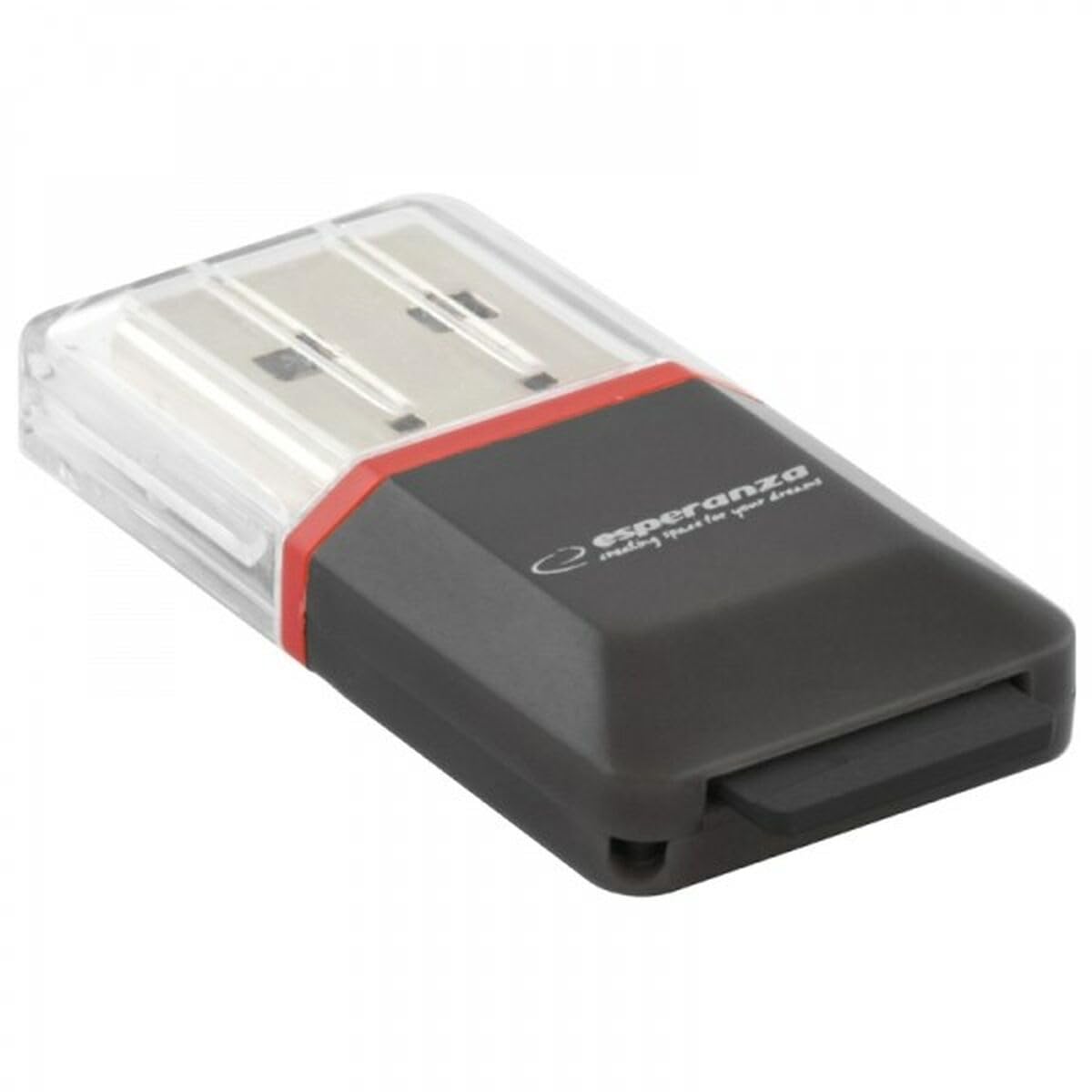 Esperanza EA134K MicroSD Card Reader USB 2.0 Black