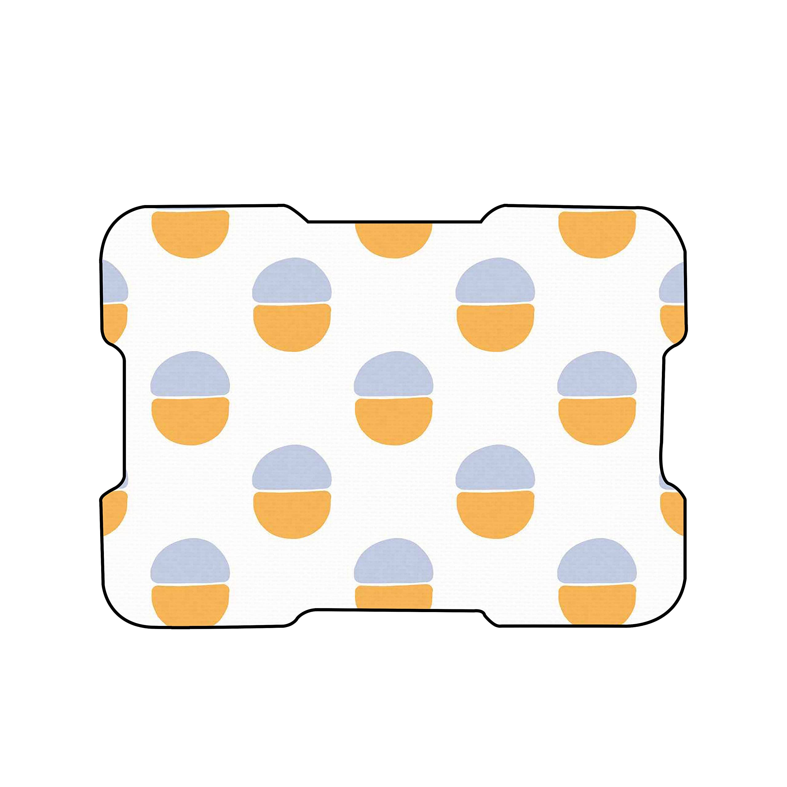 Bonamaison, Digital Printed Mouse Pad, Non-Slip Base, for Office and Home, Size: 22 x 18 cm