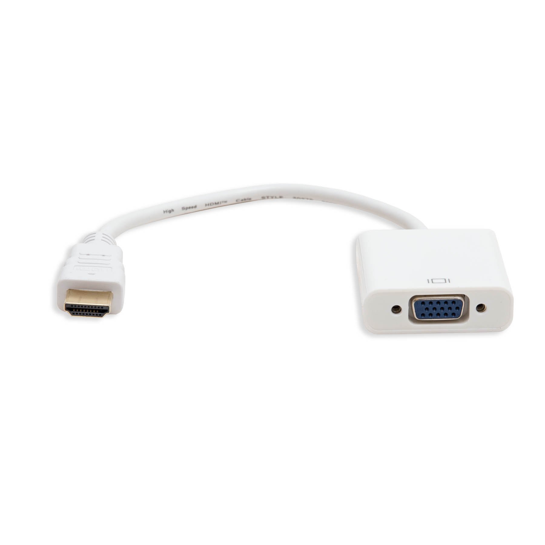 Syba HDMI to VGA Adapter with Stereo Audio Support