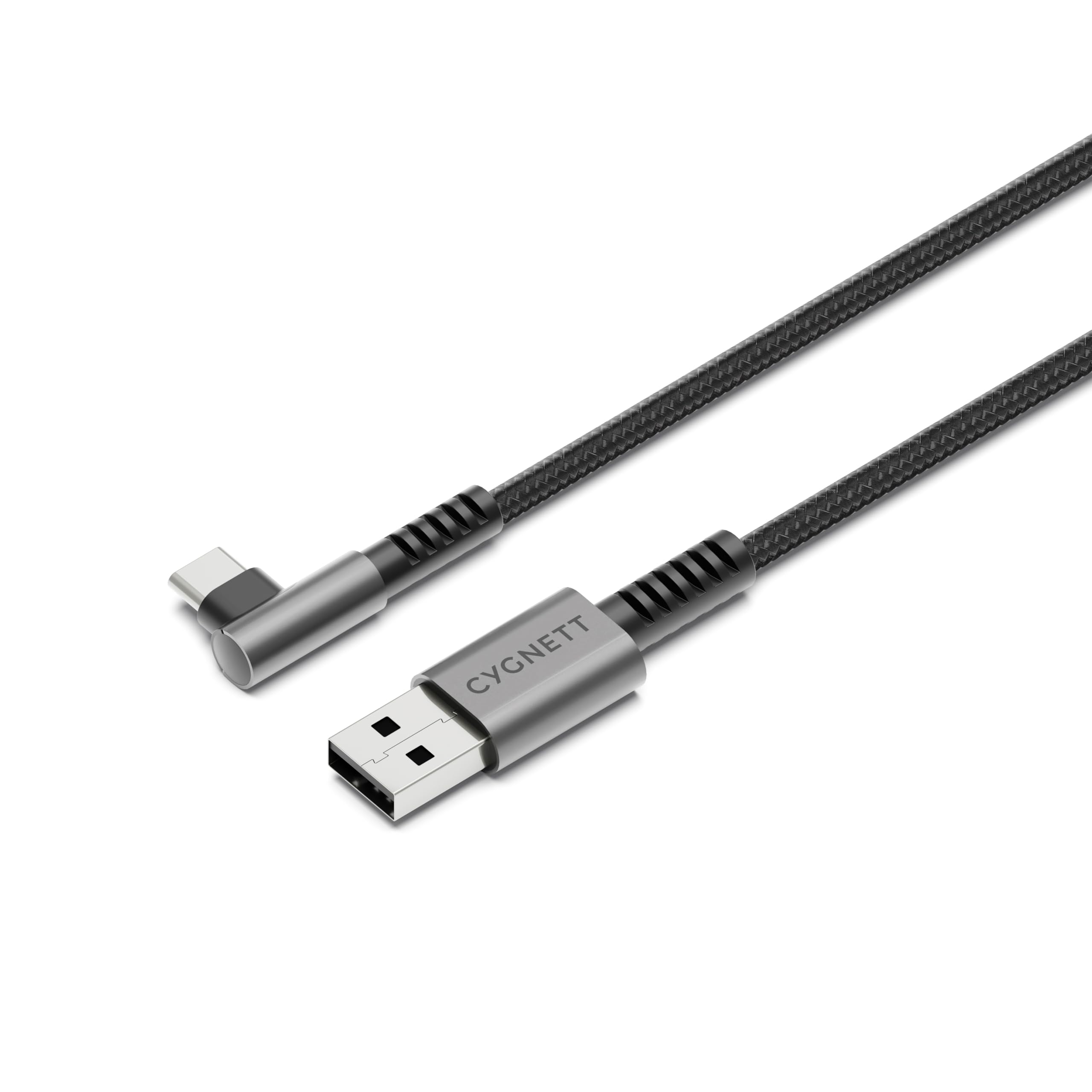 Right Angle USB-C to USB-A Cable - 1M