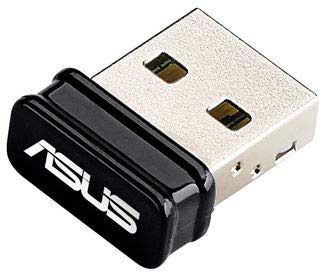 Asus USB-N10 Nano N150 WLAN Stick USB 2.0, 802.11N, B,G, 90IG00J0-BU0N00 (USB 2.0, 802.11N, B,G)
