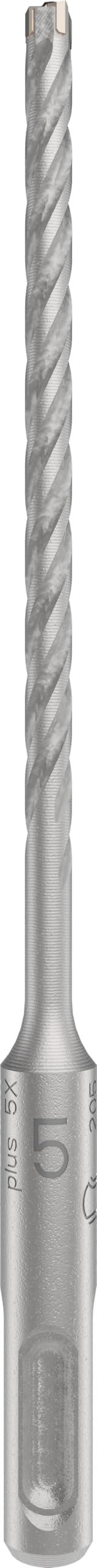 Bosch 1x PRO SDS Plus-5X Hammer Drill Bit (for Reinforced concrete, Concrete, Ø 5,00 mm, Professional Accessory Rotary Hammer Drill)
