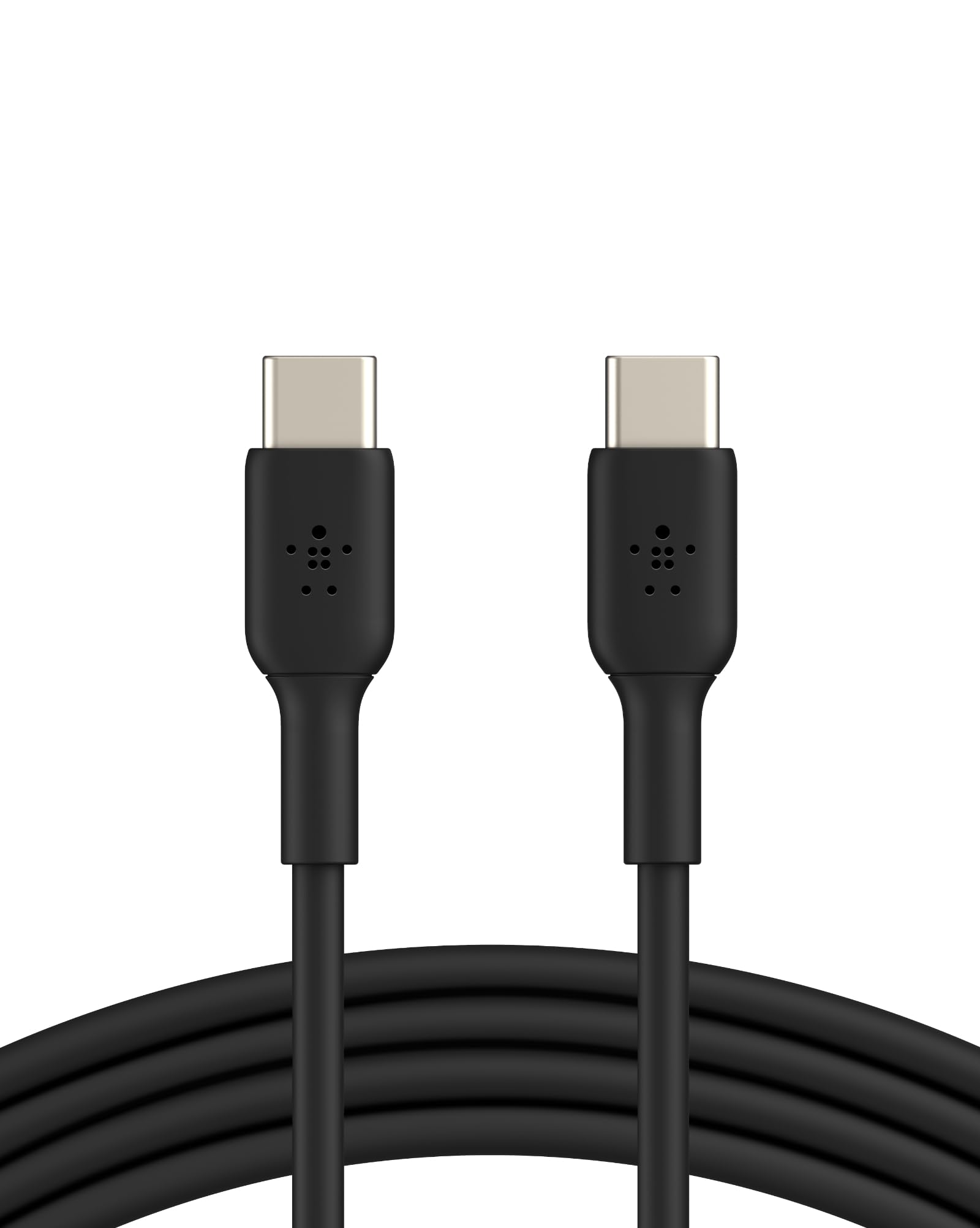 Belkin BoostCharge USB-C to USB-C Cable (1M/3.3ft) for iPhone 16, iPhone 16 Pro, Samsung Galaxy S25, S24, Pixel 9 & 8, iPad Pro, Nintendo Switch 2, Carplay & More – Black